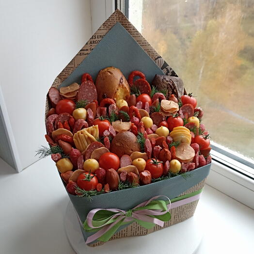 Meat envelope,, Abundance of flavors"