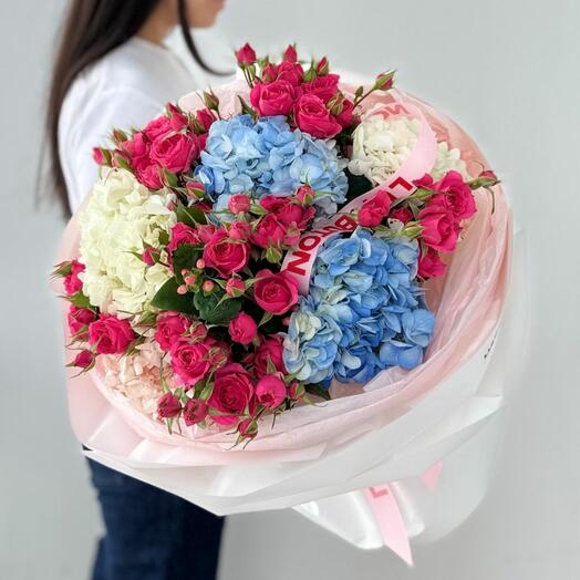 Букет "Сочные оттенки"