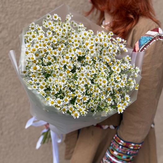 Букет из танацетума 25 шт