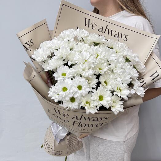 Букет из хризантем "Flower news!" M