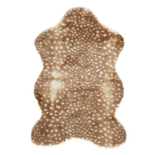 Декоративный коврик "Меховушка", расцветка оленёнка, 50x90 см, Kaemingk