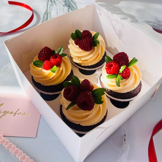 Шоколадные капкейки НАБОР