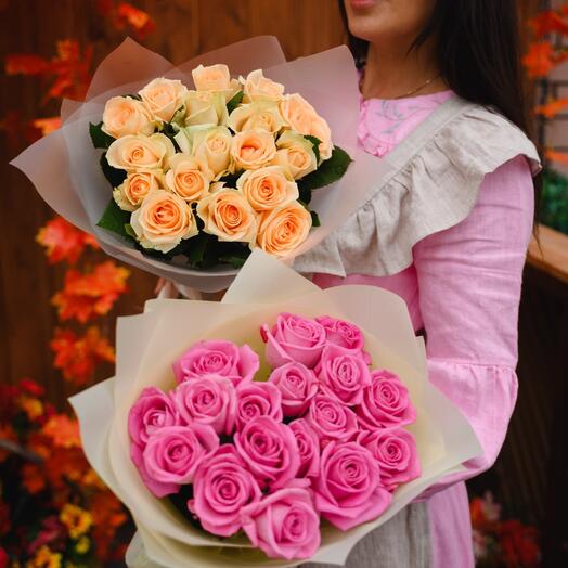 Bouquet of roses "High"