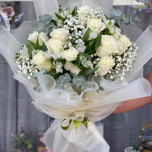 Ramo blanco de alegria