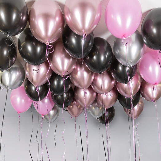 Набор шаров под потолок «Темный стиль»