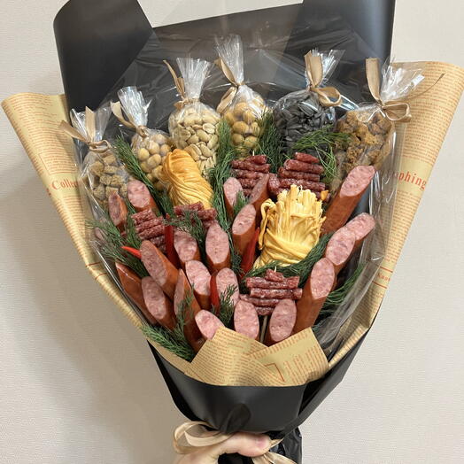 Мужской мясной букет