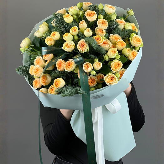 Цветы Букет Art Flowers Солнечный Шелест