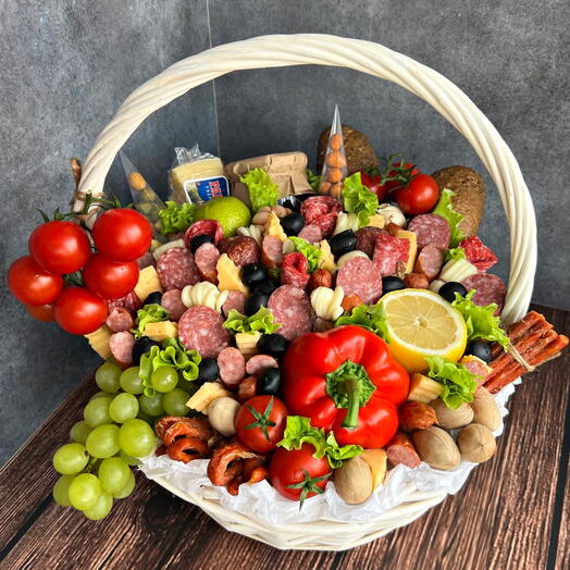 Съедобная корзина большой подарок