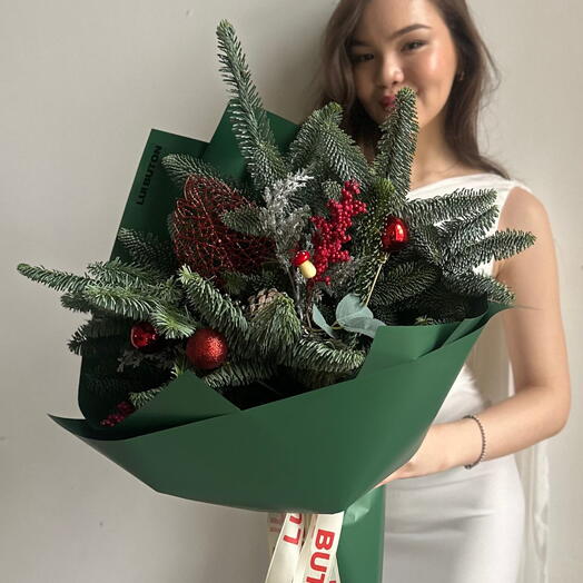 Новогодний букет "Счастье"