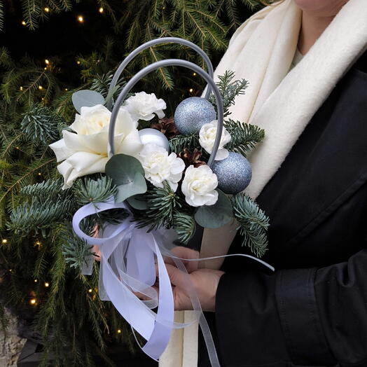 Композиция с нобилисом "Серебро"