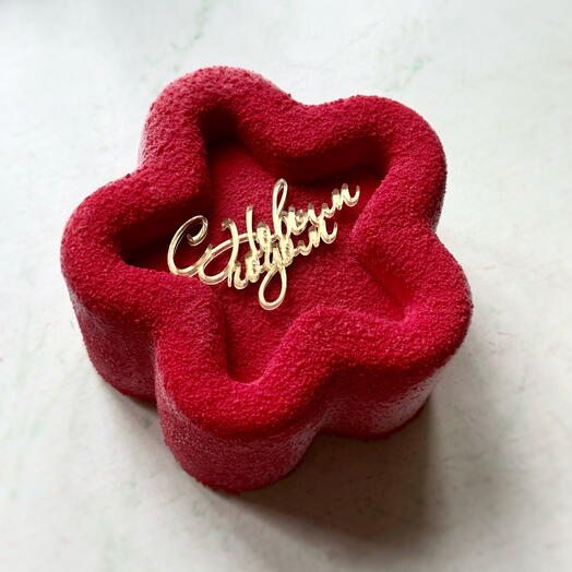 Муссовый бенто-торт «С Новым годом»