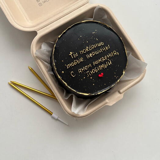 Бенто торт для мужчины