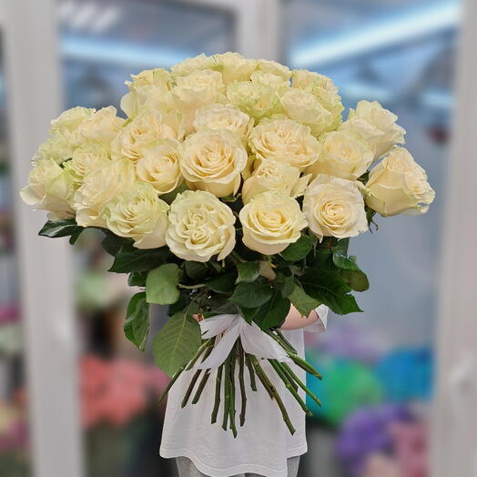 Букет из 31 розы (80 см)