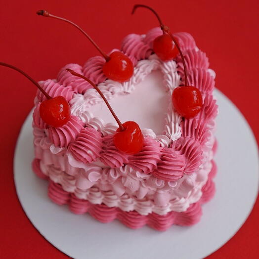 Бенто торт с вишней