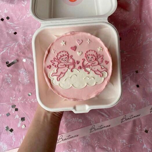 Бенто торт на День Святого Валентина Злюка12, коллекция «14 февраля», «злюка»