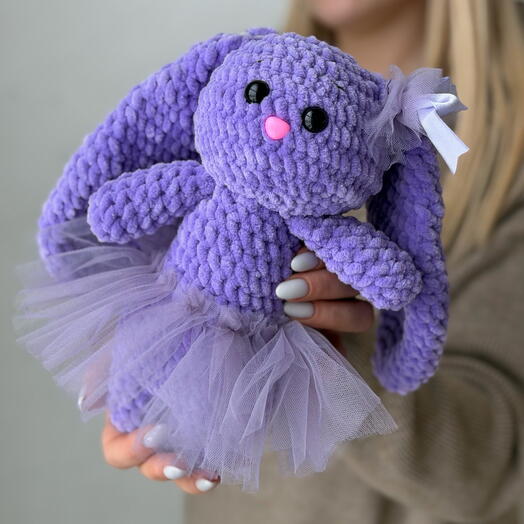 Зайка ручной работы 💜балерина