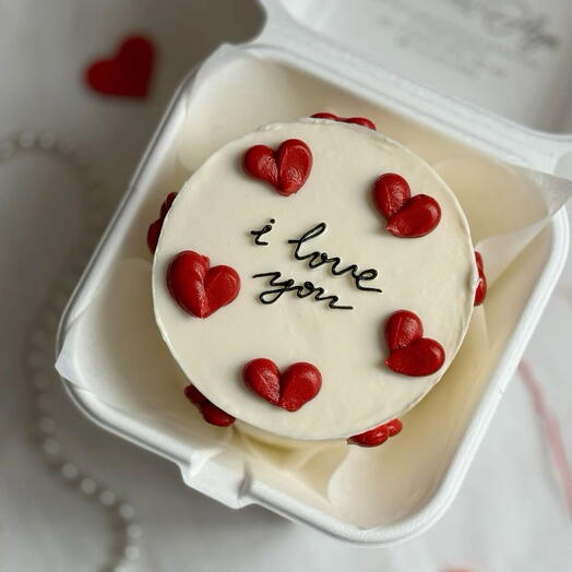 Бенто - торт «Love you»️