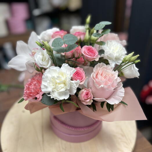 Scatola di fiori Amore delicato