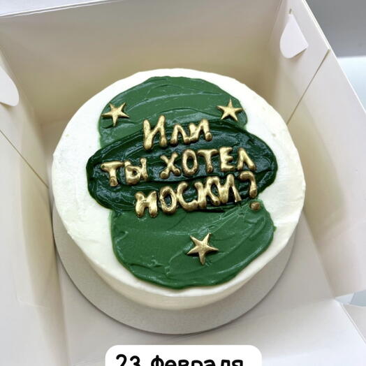 Бенто торт на 23 Февраля