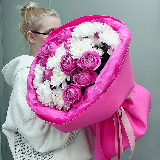 Нежный букет для любимого человека 💗