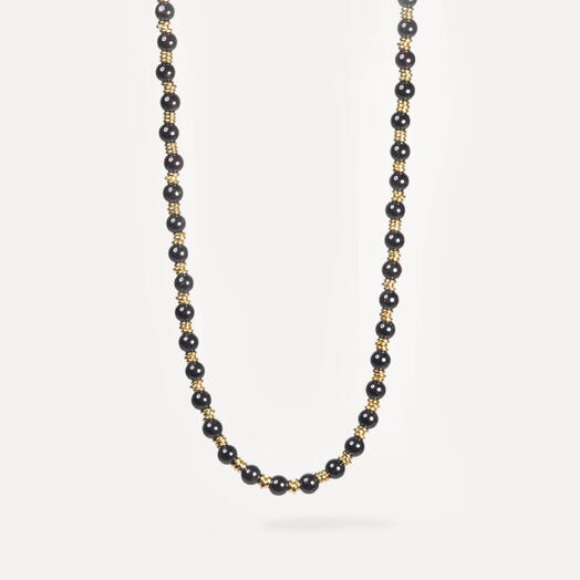 Чокер ожерелье Мирт Гранат 14K 45 см (CHO1056)