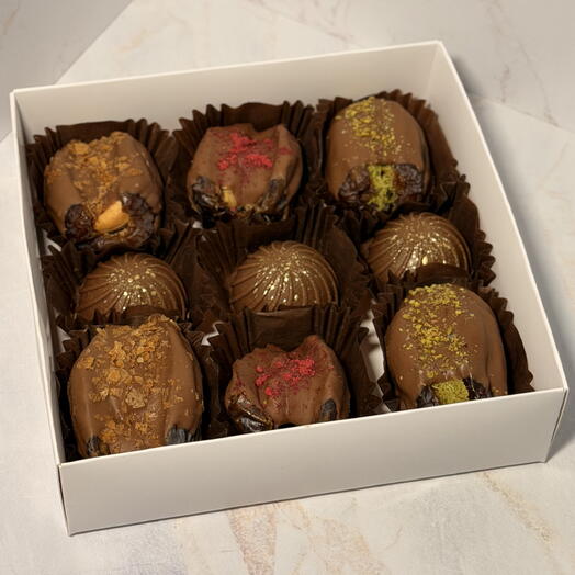 Финики в шоколаде с дубайским шоколадом