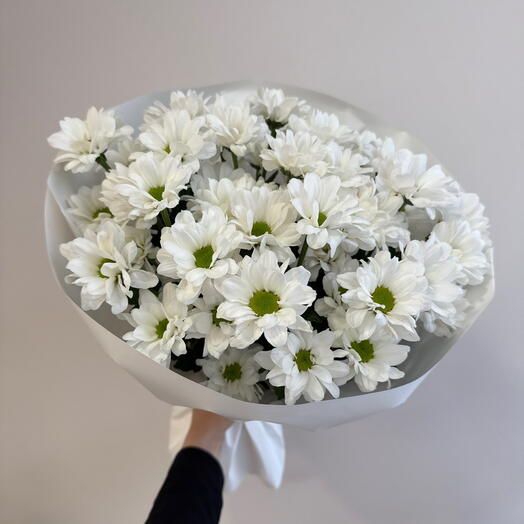 Букет из ромашковых хризантем 🌼