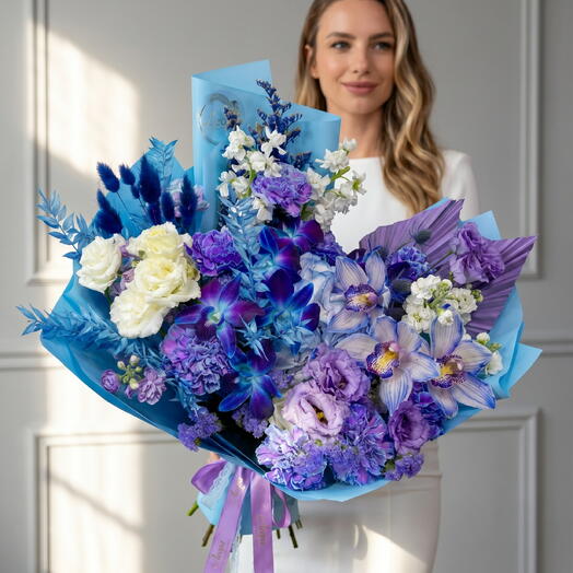 Премиум Букет. Профессиональная флористика. Авторский букет 518. Leoraflowers