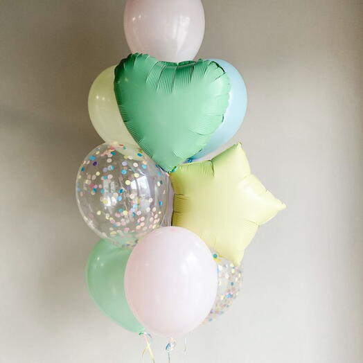Композиция из воздушных шаров "Для девочек" Nº101