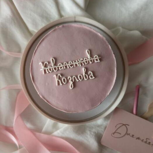 Бенто-торт на девичник 💗🎀