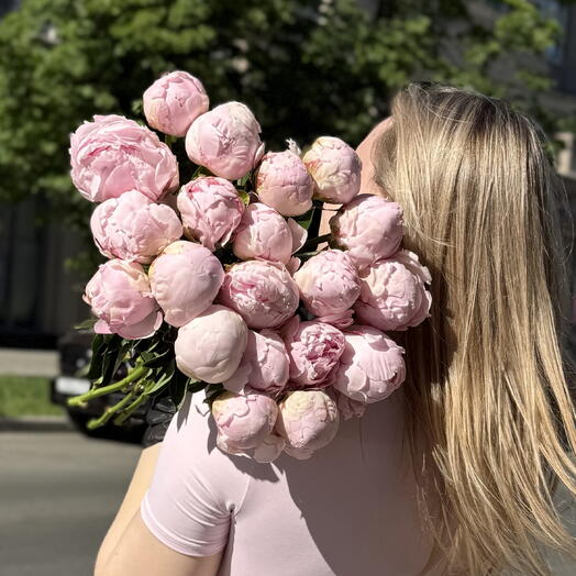 Букет из пионов 🌸