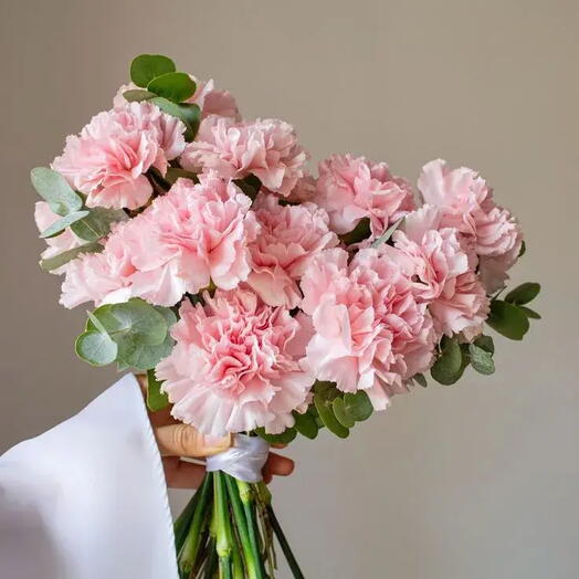 Свадебный букет из диантусов 👰🏻‍♀️
