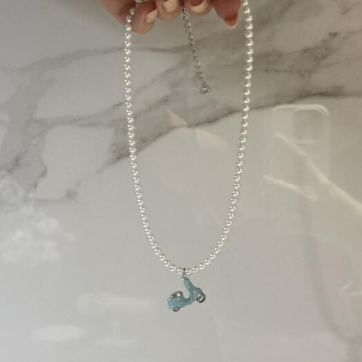 Колье summer Paris blue