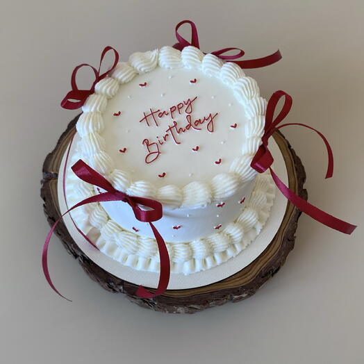 Бенто с ленточками «Happy Birthday»+ подарок от Vivienne Sabo — румяна MACARON