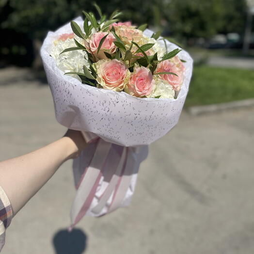 Букет из роз «Нежность»