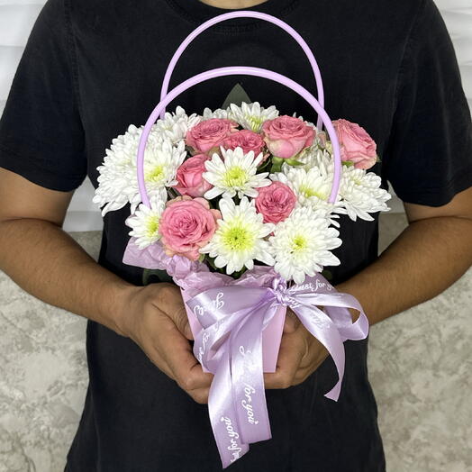 Сумочка микс «С Любовью»🌸🌿
