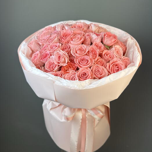 Кустовые розы моно (15 шт)