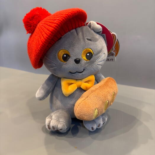 Мягкая игрушка Котик Бонжур