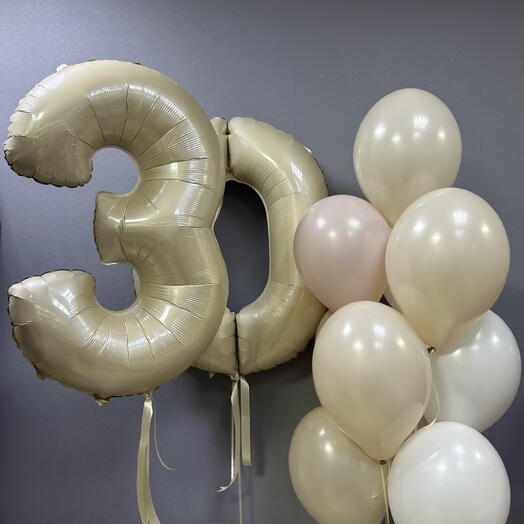 Шары на 30 лет девушке, жене, маме