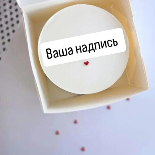 Бенто торт с вашей надписью