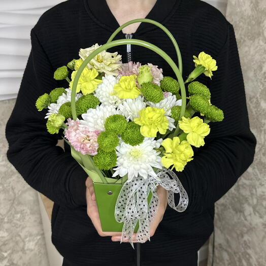Сумочка икс «Мята»🌿