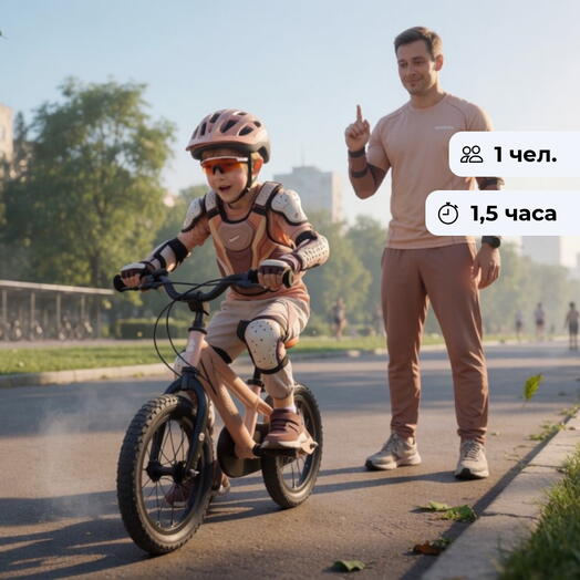 Формула движения. Индивидуальное обучение катанию на велосипеде для детей