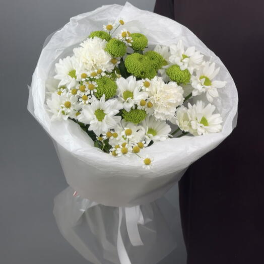 Букет с ромашками🌸