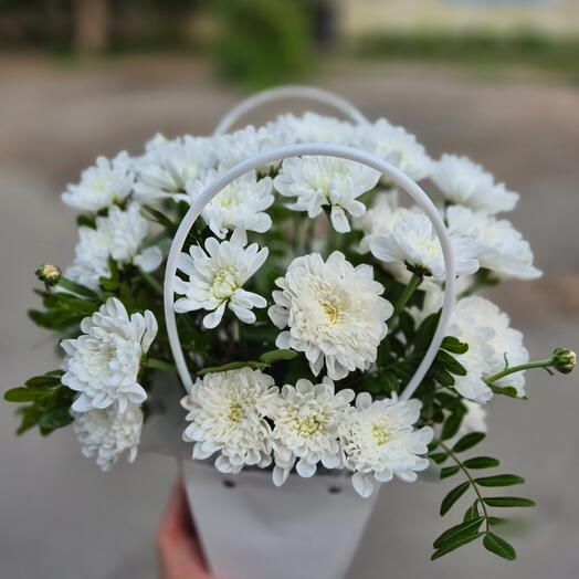 Цветы в ладони