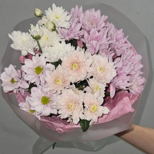 Букет из хризантем