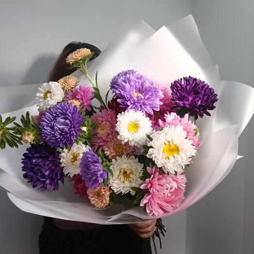 Букет астр 67892