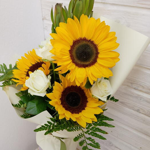 Букет Подсолнухи 🌻