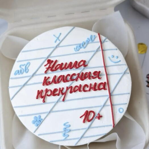 Бенто-торт на День учителя