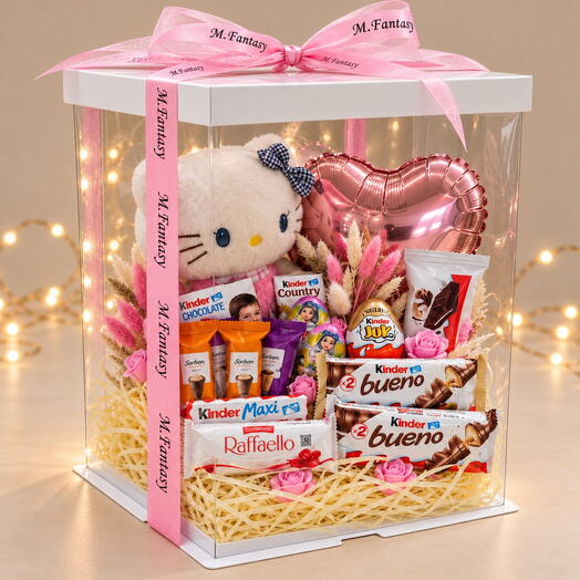 Premium box с игрушкой "hello Kitty"