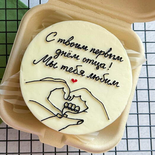 Бенто торт отцу